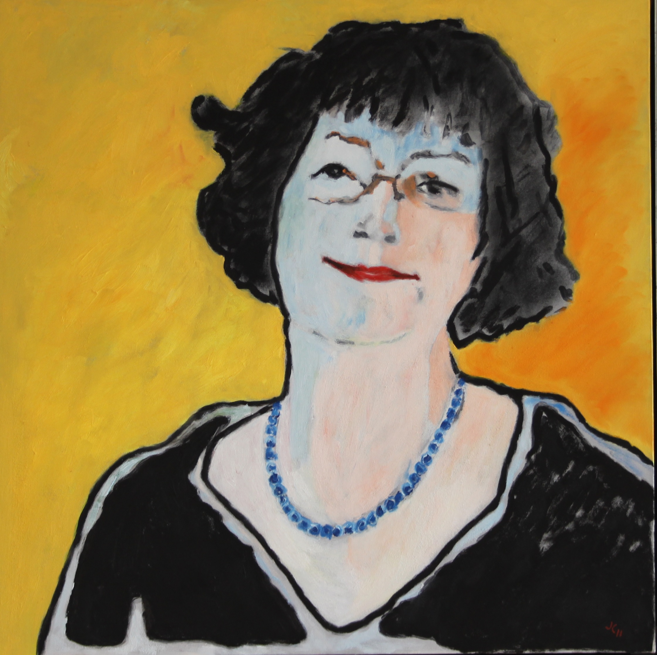 2011 Lizette, olie på lærred, 70 x 70