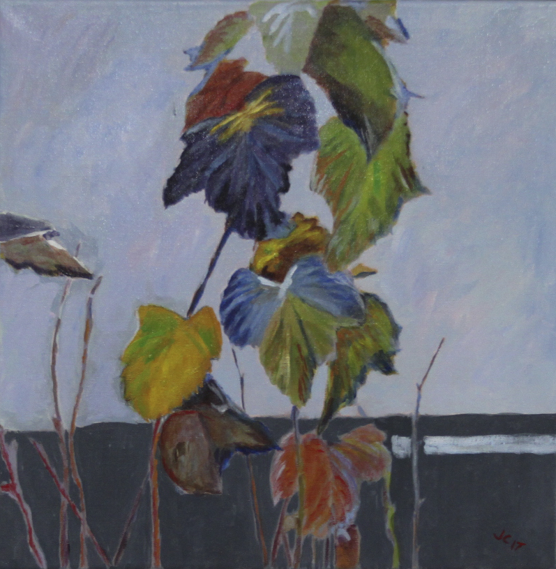 2016 Solbær III, akryl på lærred, 50 x 50
